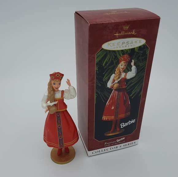 Barbie Hallmark Keepsake Ornament Russian - Picture 1 of 6